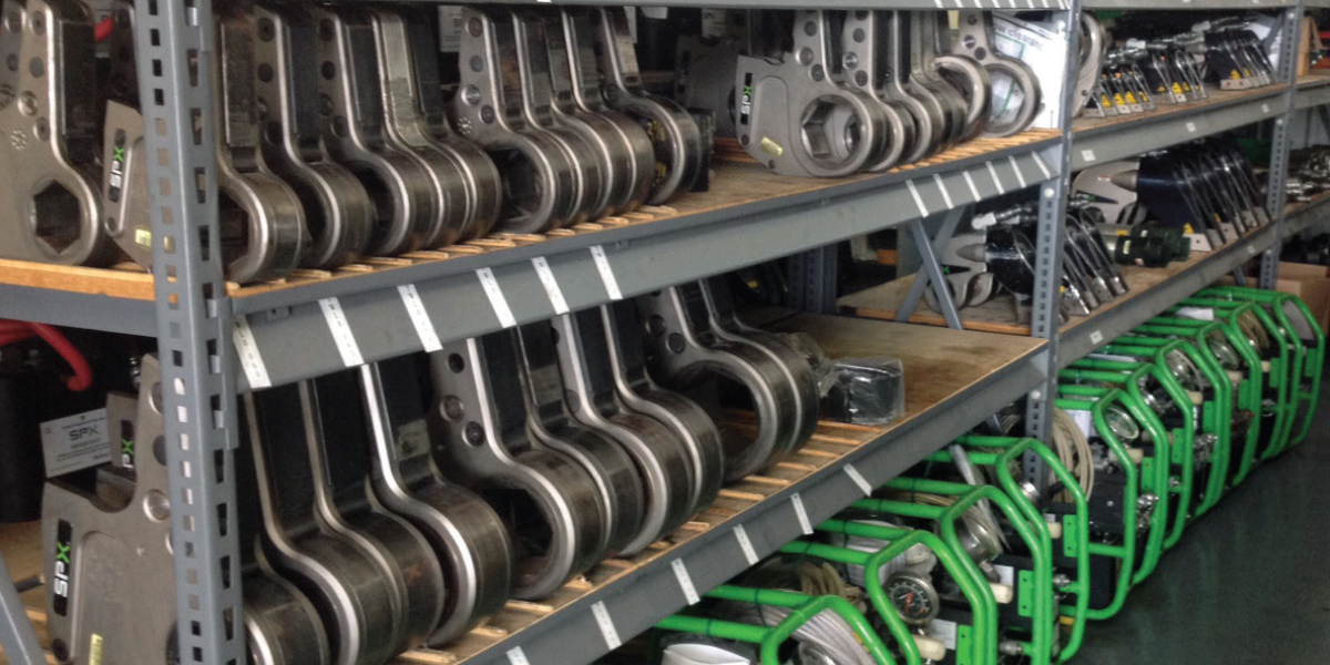 Full range of bolting torque and tensioning products for rental